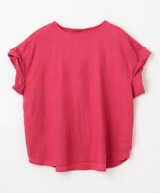 ANY 【手洗い可】ヨーロピアンリネンツイストスリーブブラウス