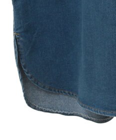 CRAFT STANDARD BOUTIQUE 裏起毛デニムヘンリーワンピース