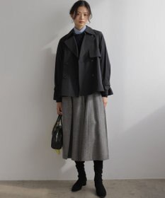 組曲 S 【加藤ローサさん着用】コットンカシミヤMIX ケーブル ニット