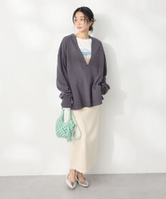 CRAFT STANDARD BOUTIQUE リブロングスカート