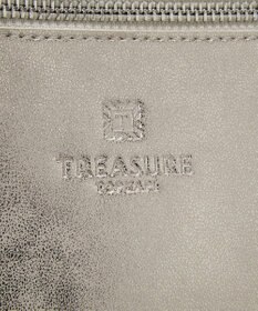 TOPKAPI 【TREASURE TOPKAPI】フェイクレザー ポーチ付き パラコード かがりトートバッグ