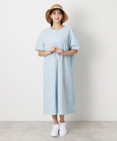 MOONBAT 【洗える】FURLA(フルラ)  ロゴ刺繍リボン 天然ハット