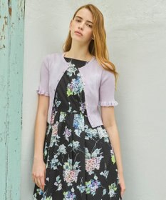 TOCCA HALF SLEEVE AJISAI ボレロ ライラック系