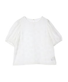 Green Parks ・ＥＬＥＮＣＡＲＥ　ＤＵＥ　フラワージャカードブラウス