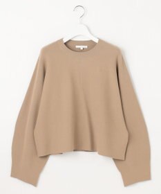 自由区 L 【セットアップ対応・洗える】レーヨンストレッチプルオーバー ニット