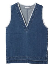 Green Parks Ｖネックフリンジベスト