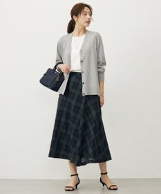 J.PRESS LADIES L Vis/Peスパーク ニット カーディガン