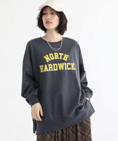 Green Parks カレッジロゴ裏毛チュニック