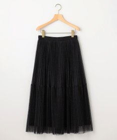 組曲 L ラメチュールプリーツ スカート