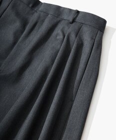 ATON COMPACT WOOL | 3タックワイドパンツ