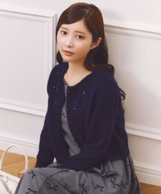 TOCCA MIDNIGHT STAR カーディガン ネイビー系