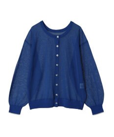 AMERICAN HOLIC バイカラーシアーニットカーディガン