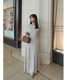 Green Parks カットワークデザインカットソーワンピース