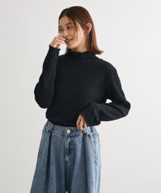 Green Parks ・Ｐｅｔｉｔ　Ｆｌｅｕｒ　ジャガードハイネックロンＴ