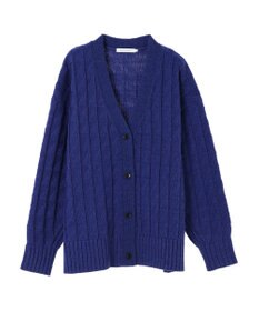 AMERICAN HOLIC スクエア柄Ｖネックニットカーディガン