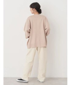 earth music&ecology クルーネックミドル丈カーディガン