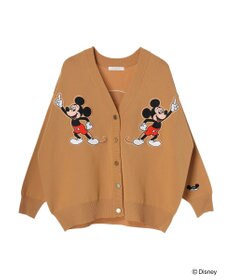 Green Parks ミッキーマウス・クラブ／パッチワークカーディガン