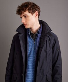 JOSEPH ABBOUD 【3WAY/撥水/INフード/ダウンライナー付】 3WAY高機能ダウンコートインターレースメモリーダウン