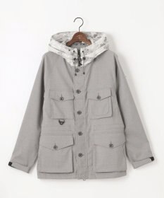 JOSEPH ABBOUD MOUNTAIN 【撥水/ライナードッキング対応】スライバー カモフラージュコンビ パーカー