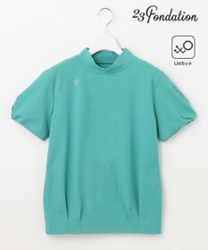 23区GOLF 【23Fondation/WOMEN】【UVケア】モックネックシャツ