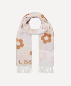 LIBERTY. フローラル モヘアスカーフ 35×220
