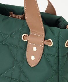 LA BAGAGERIE グリッドキルティングトート