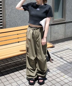 WEGO ワンポイントデザインリブT