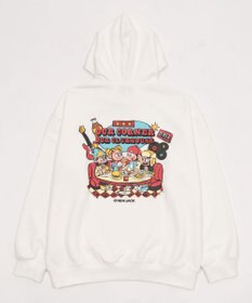 WEGO 【ユニセックス着用ITEM】別注NEWJACKグラフィックプルパーカー