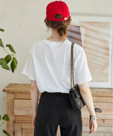 WEGO 【ANGIE VINTAGE】ワンポイント刺繍ロゴTシャツ
