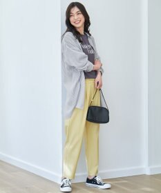 ANY シアーストライプシャツ