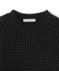 UNFILO MENS 【男女兼用】ウールポップコーン クルーネック ニット