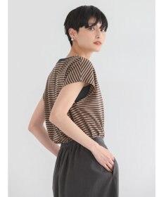 AMERICAN HOLIC 接触冷感フレンチスリーブカットプルオーバー