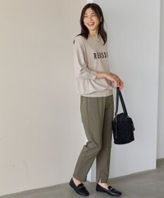 ANY L 【ウエストゴム】7days裏起毛テーパードパンツ