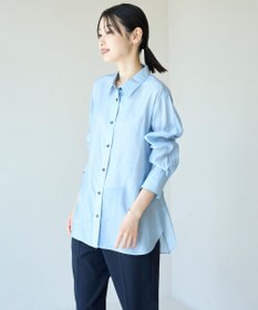 UNFILO レギュラーカラー ポプリンシャツ