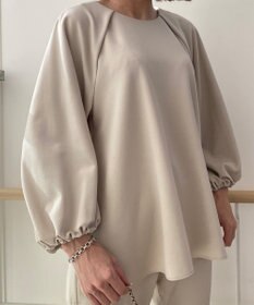 UNFILO 【セットアップ対応/ストレッチ】BEAUTY MOVE ブラウス