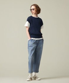 J.PRESS YORK STREET 【WOMEN】コットンケーブル ベスト