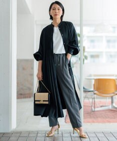 23区 【新色追加/洗える】2WAYストレッチツイル ドロスト パンツ