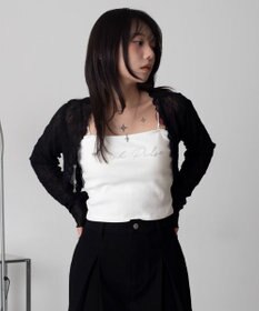 WEGO グラフィックカップインショートキャミ