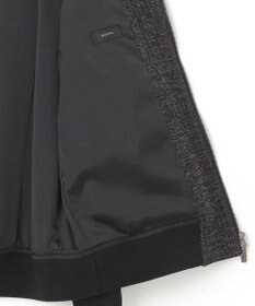 JOSEPH HOMME 【LEON 掲載】ブライトヘザージャージー レザーブロッキングブルゾン