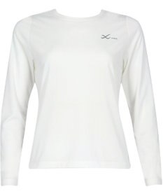 CW-X 【WOMEN】 CW-X トップス 【薄軽ランニングシャツ】 長袖 Ｕネック 吸汗速乾性(本体) レディース DLY159 /ワコール