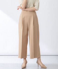 組曲 L 【ストレッチ・イージーケア】オシャクロス ガウチョパンツ