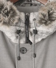 JOSEPH ABBOUD MOUNTAIN 【撥水/ライナードッキング対応】スライバー カモフラージュコンビ パーカー