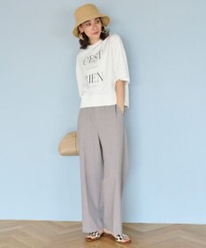 UNFILO 【吸水速乾/UVケア】ハーフスリーブ ロゴSWEAT