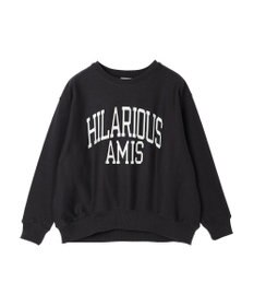 AMERICAN HOLIC ネップ裏毛ロゴスウェット