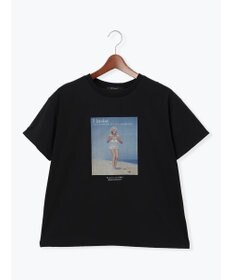 Te chichi マリリンモンロービーチフォトTシャツ