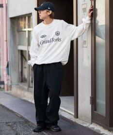 WEGO 【ユニセックス着用ITEM】ショートドロストラインプルオーバー