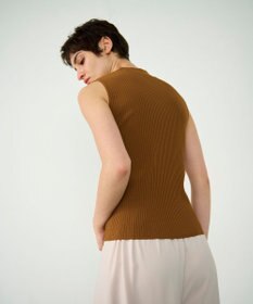 GRACE CONTINENTAL ハイネックリブニットトップ
