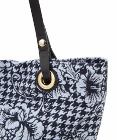 TOPKAPI 【TREASURE TOPKAPI】ジャガード生地 総柄 ミニ トートバッグ