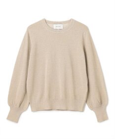 BEIGE， 【S-size】JUSSIEU / ラメ プルオーバーニット