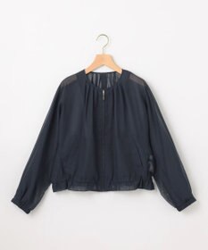 組曲 L カラーボイルノーカラー ブルゾン